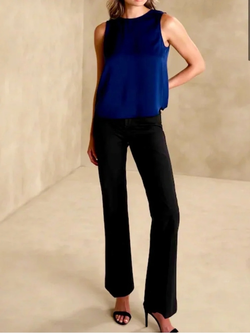 Bananas Republic Sloan Velvet Straight Pants